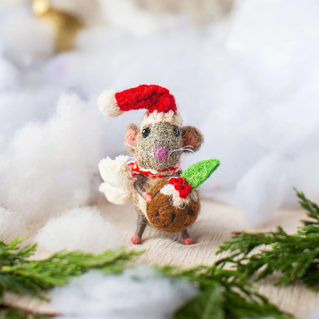 Christmas Pudding Mouse