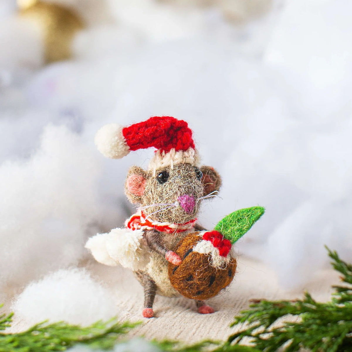 Christmas Pudding Mouse