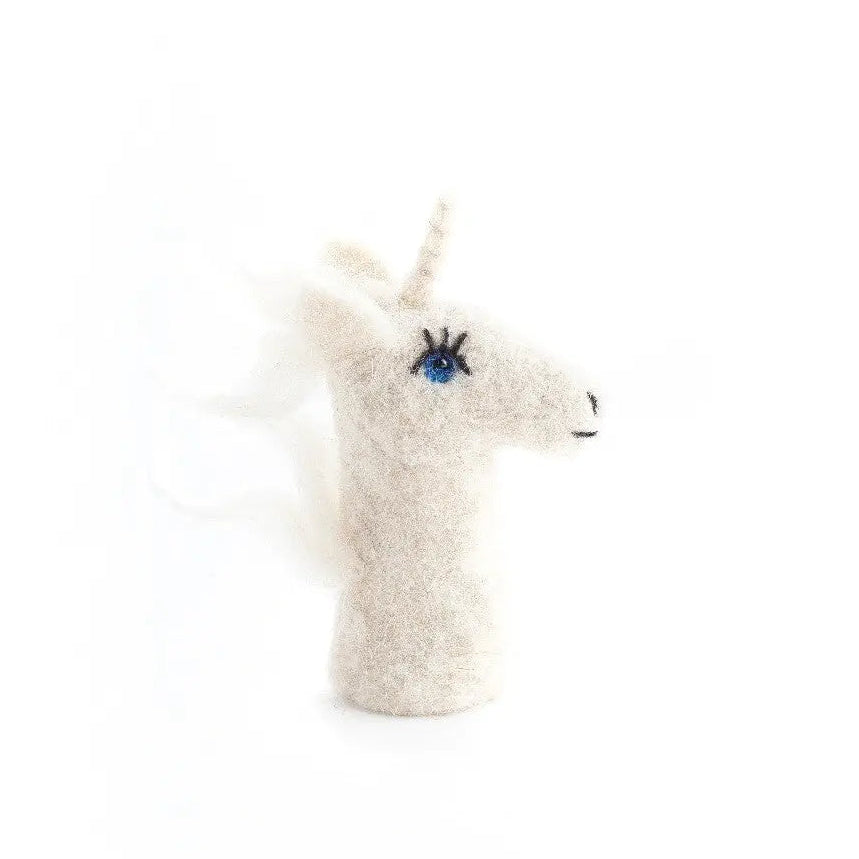 Una Unicorn Finger Puppet