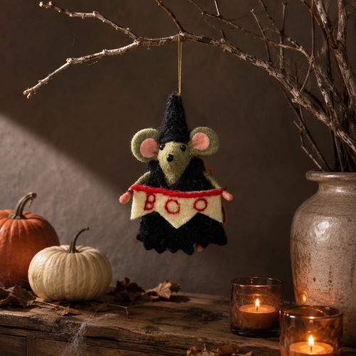 Agatha Witch Boo Decoration