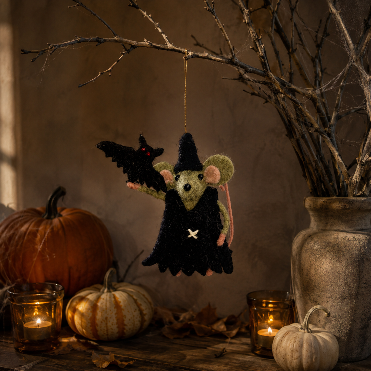 Agatha Witch Burt Decoration