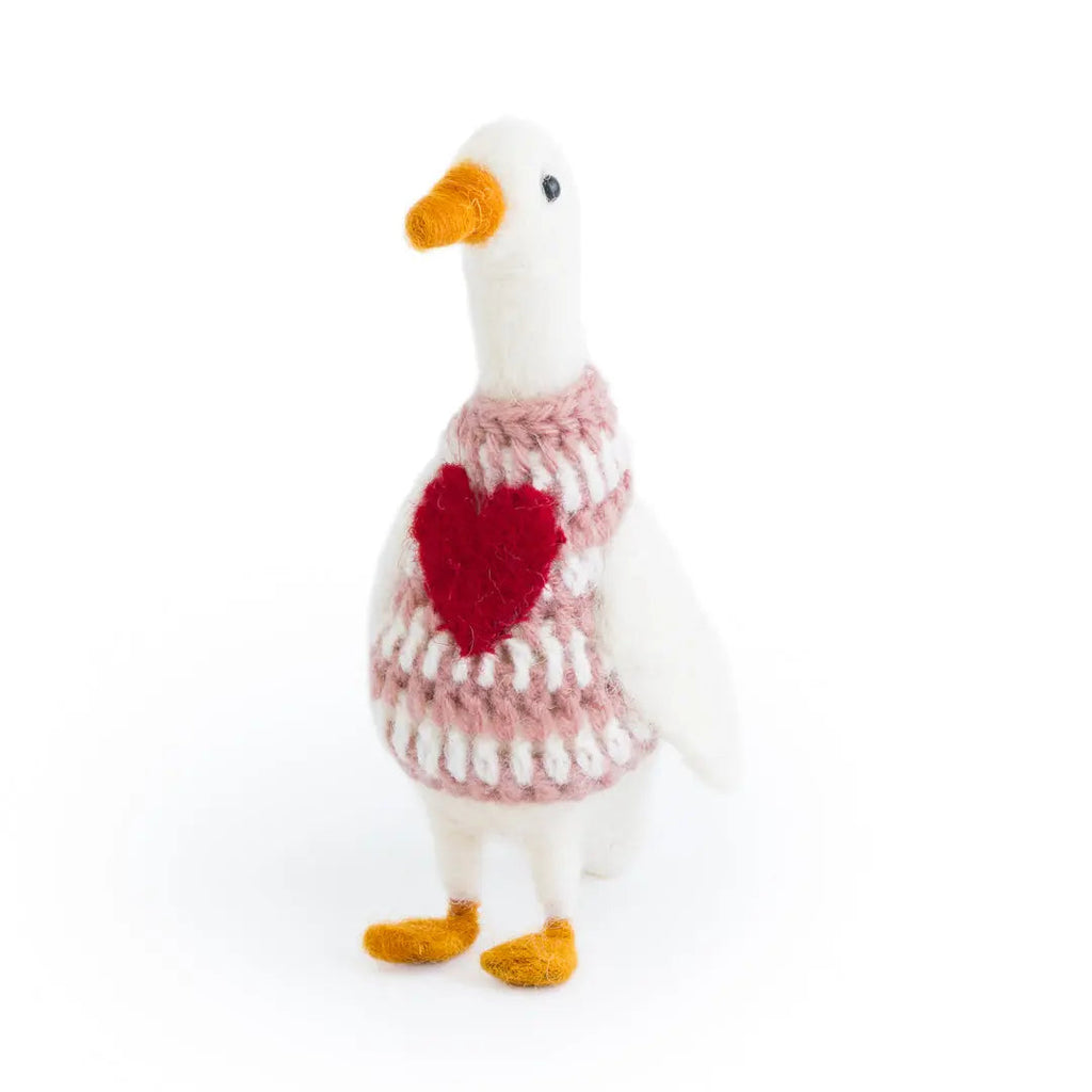 Duck Pretty Heart Jumper
