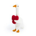 Happy Heart Holding Duck