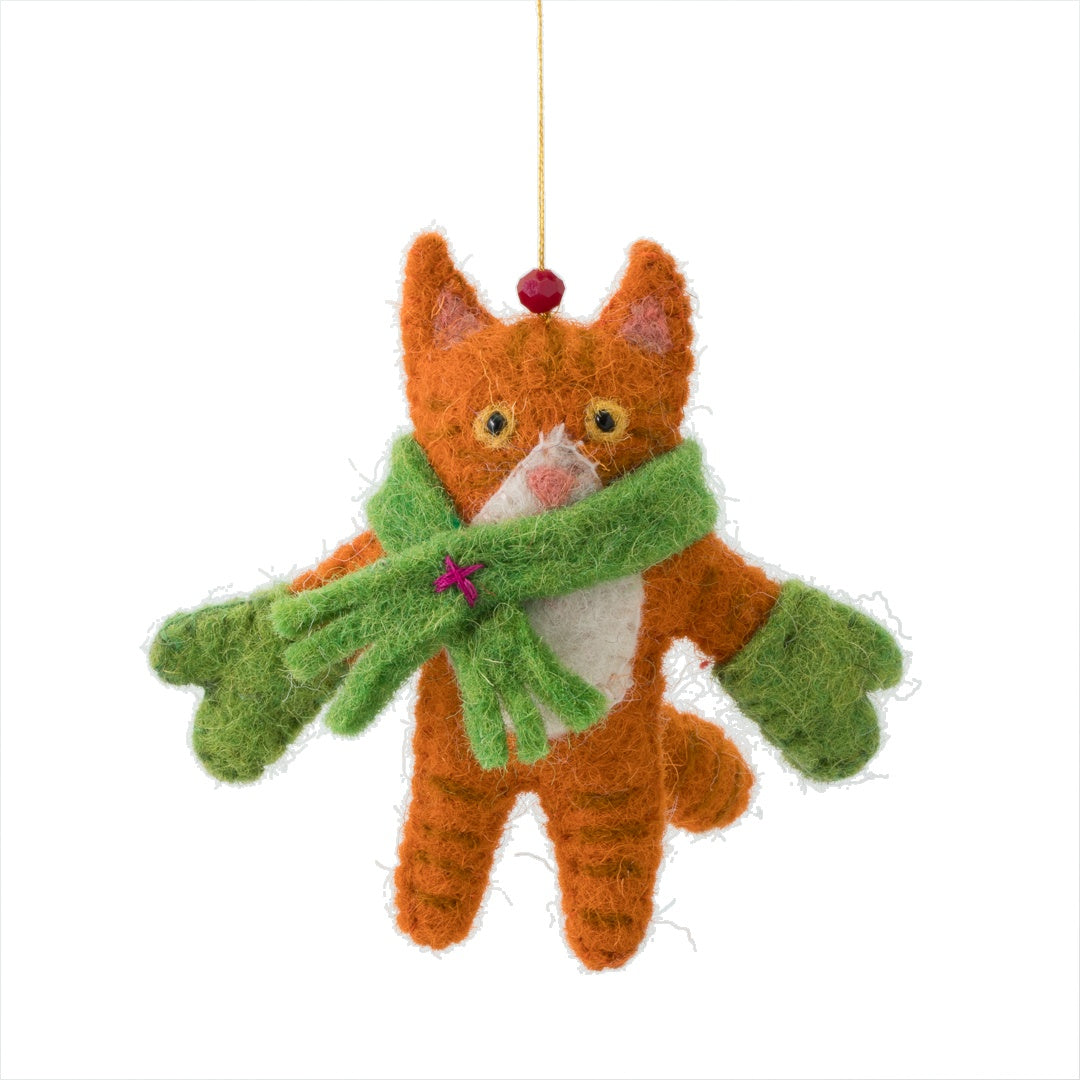 Ginger Kitten Decoration