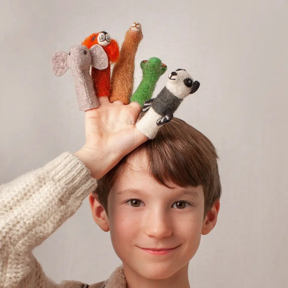 Pat Panda Finger Puppet