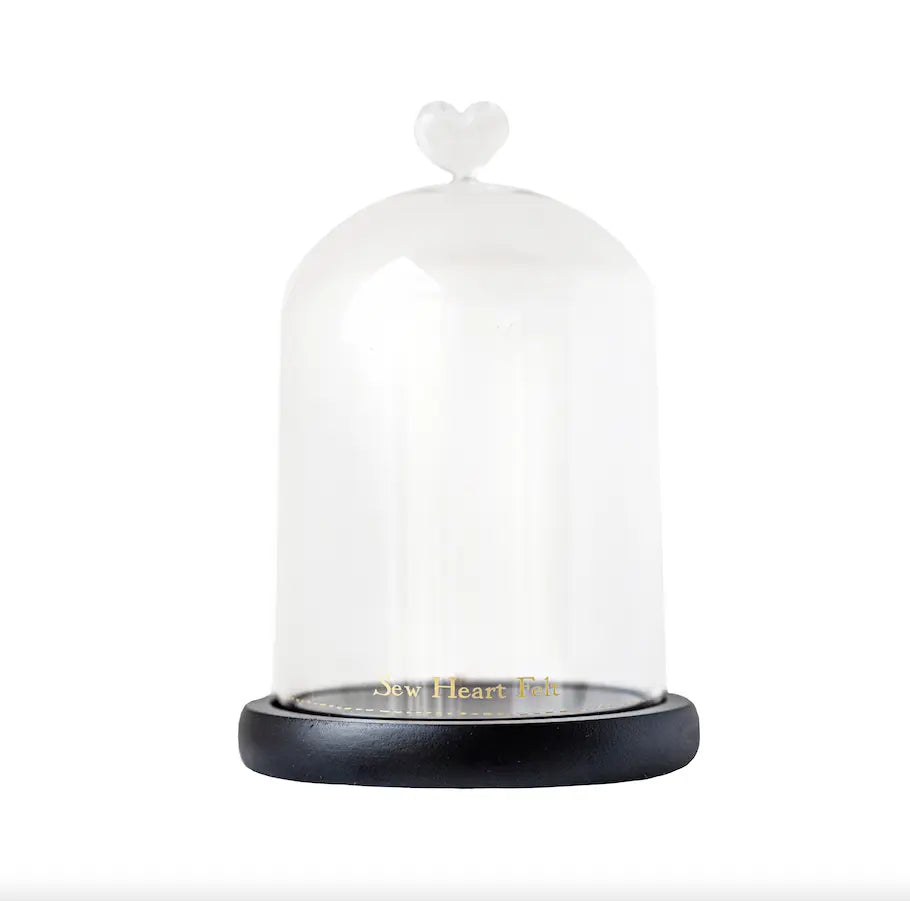 Heart Glass Display Dome