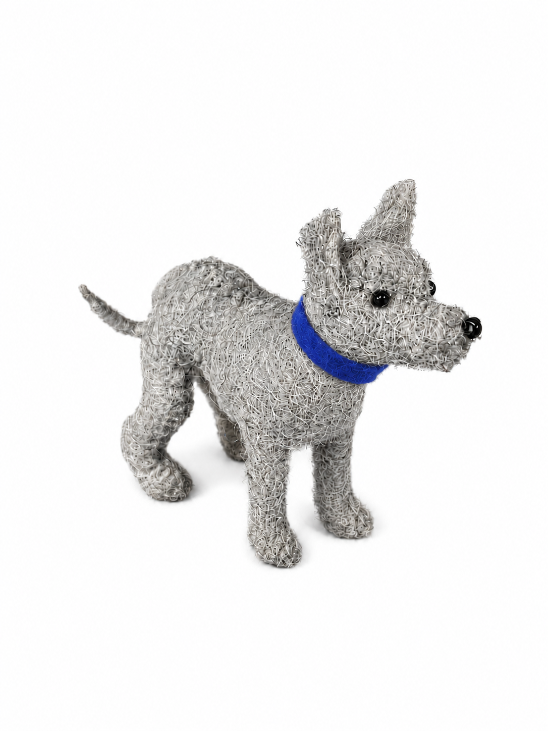 Felt Whippet Dog
