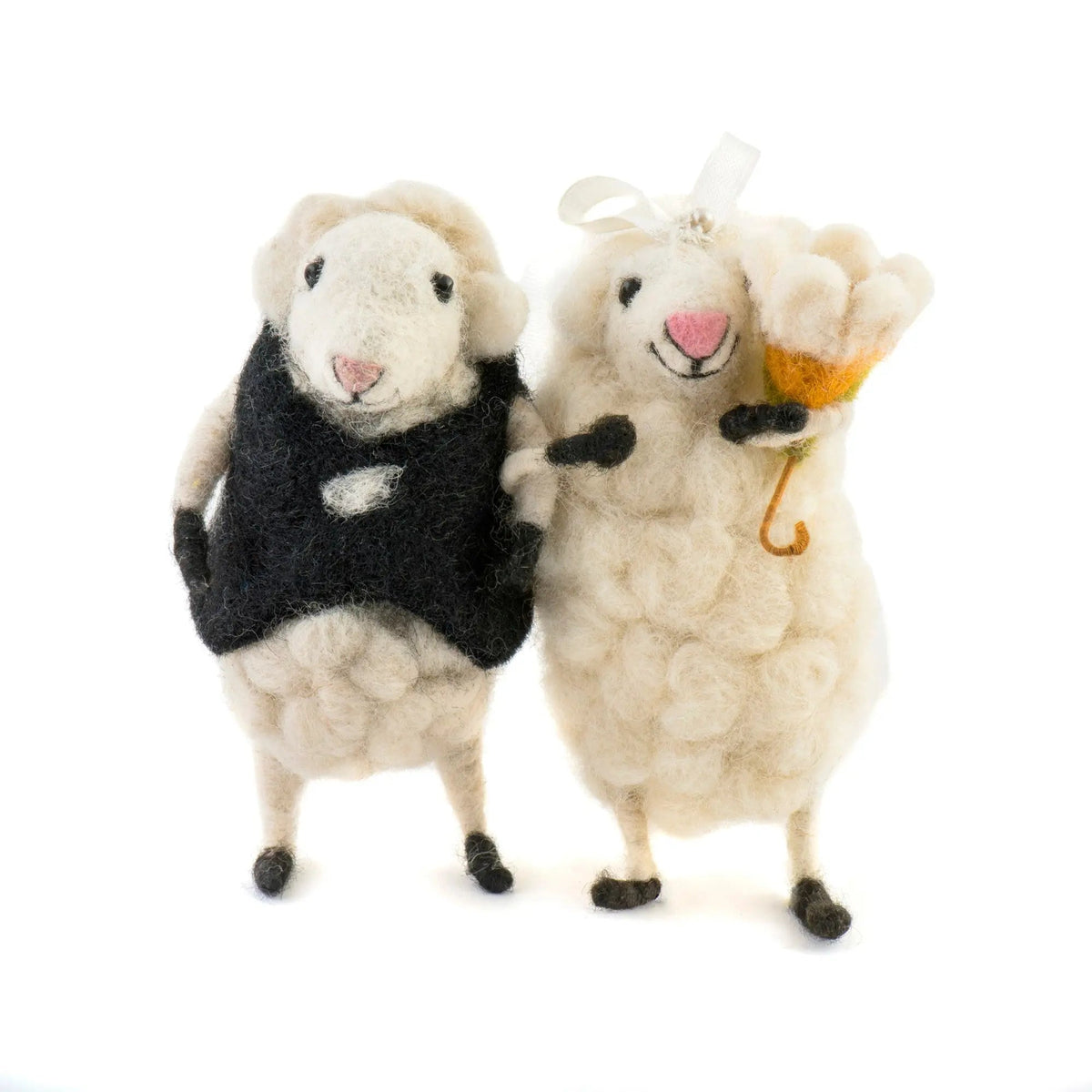 Bride Groom Wedding Sheep