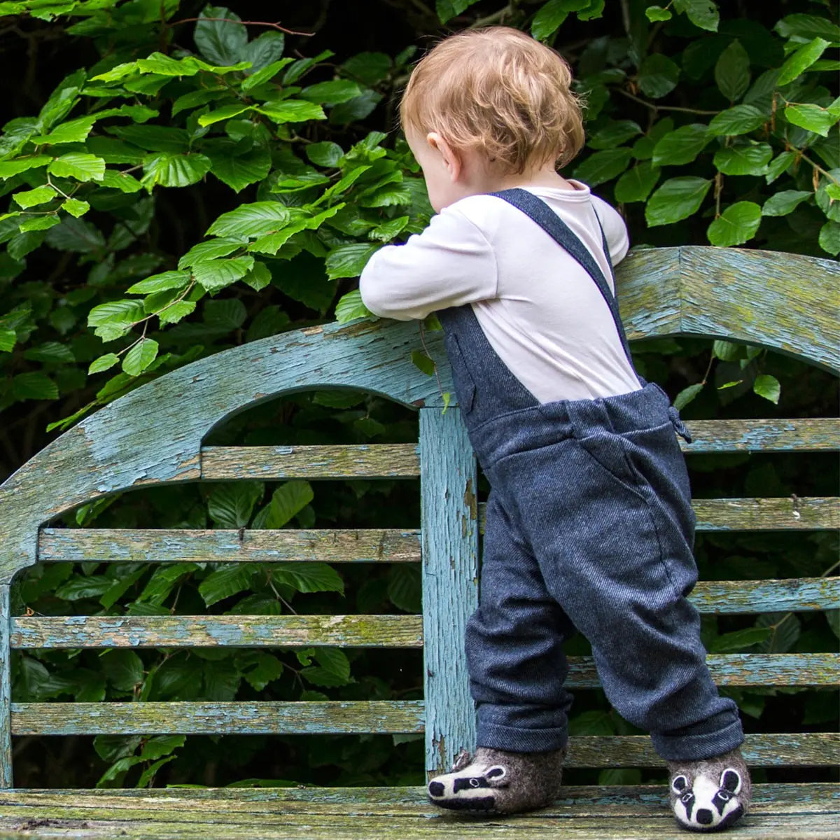 Kids Billie Badger Slippers