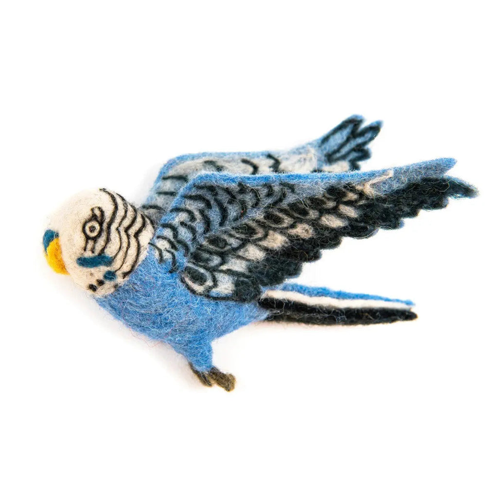 Blue Budgie Trio