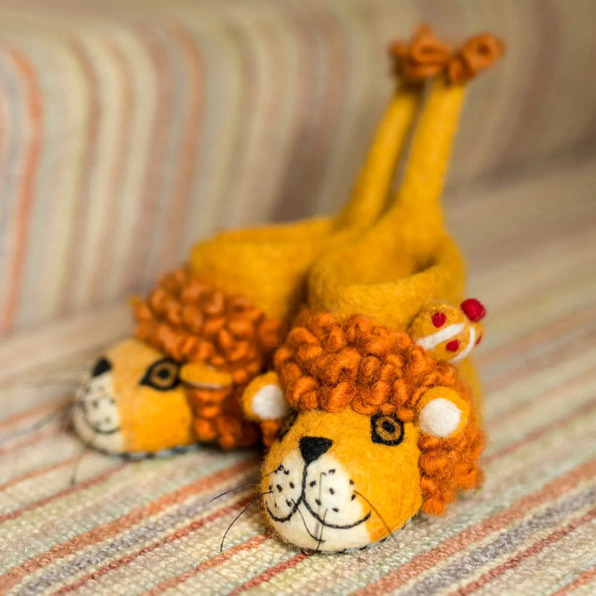 Kids Leopold Lion Slippers