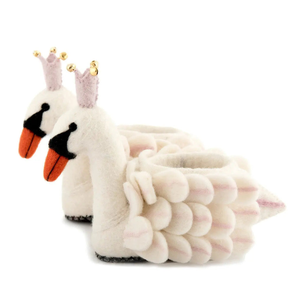 Kids Odette Swan Slippers